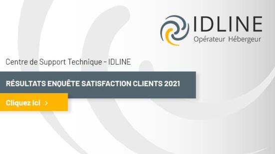 Résultats enquête satisfaction clients 2021